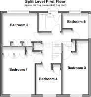 Split Level First Floor