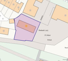 Site Plan Wortley Fold, New Church Street, Bradwel