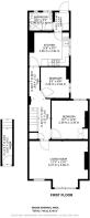 Floor plan, 48, University Road Colliers Wood, Lon