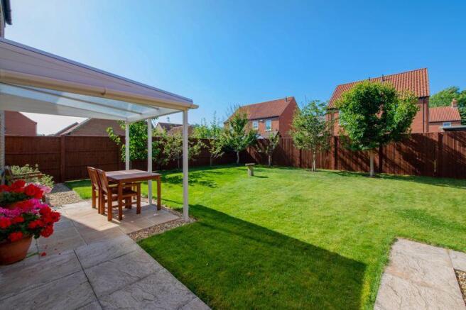 Rear garden