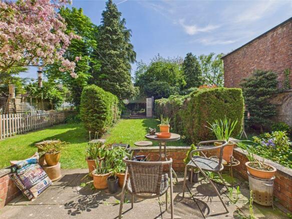 Rear garden