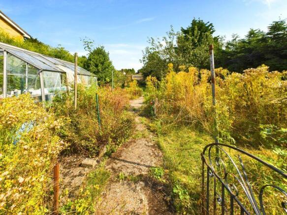 REAR OF GARDEN, POTENTIAL VEGETABLE PLOT