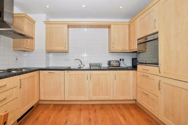 Kitchen area (open plan to reception)