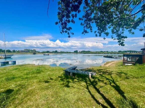 View over Forton Lake
