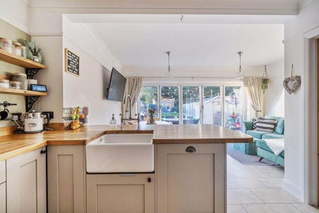 Open Plan Kitchen/ Dining/ Family Room