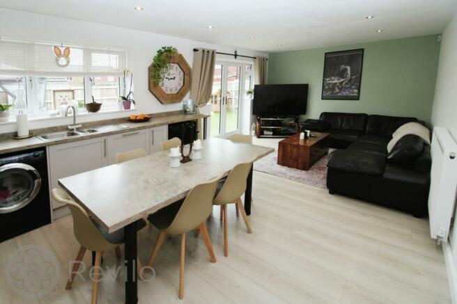 Open Plan Lounge & Kitchen Diner