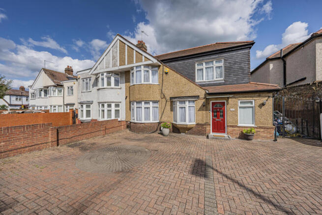 An elegant, double-fronted, semi-detached family