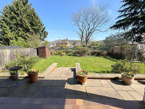 Rear garden from ...