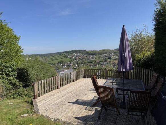 Decking area and ...
