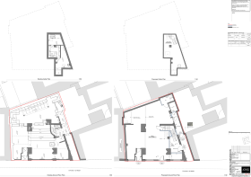 0200 GROUND and BASEMENT FLOOR PLANS EXISTING AND 