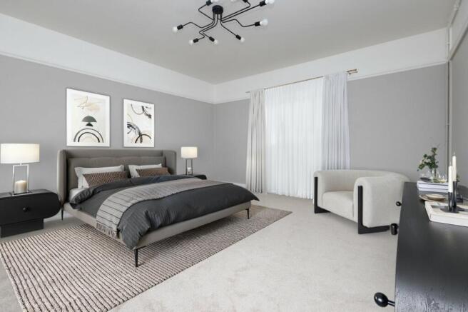 13 BEDROOM STAGED