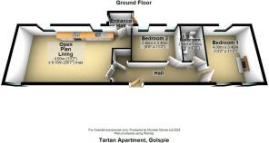 Tartan Apartment, Golspie 3D.jpg