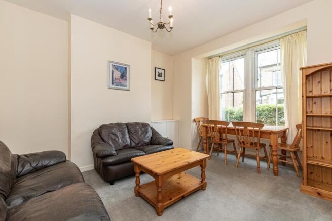 Living and dining...