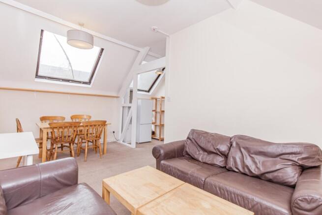 Living and dining...