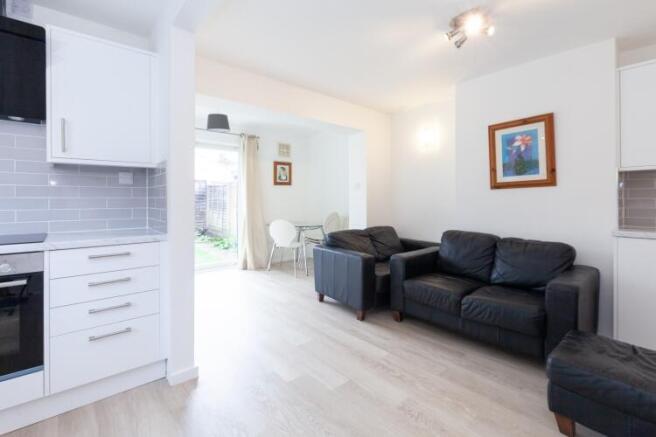 Kitchen and livin...