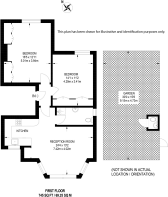 Floorplan area for info only, not for Â£/sq. ft valuation