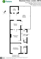 Floorplan area for info only, not for £/sq. ft valuation