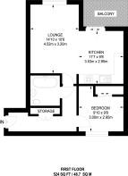 Floorplan area for info only, not for Â£/sq. ft valuation