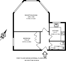 Floorplan area for info only, not for Â£/sq. ft valuation