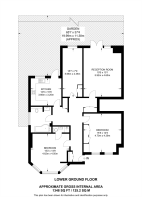 Floorplan area for info only, not for £/sq. ft valuation