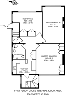 Floorplan area for info only, not for £/sq. ft valuation