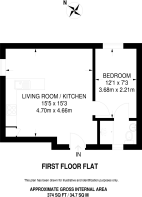 Floorplan area for info only, not for £/sq. ft valuation