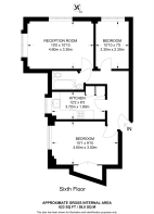 Floorplan area for info only, not for £/sq. ft valuation