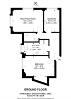 Floorplan area for info only, not for £/sq. ft valuation