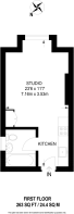 Floorplan area for info only, not for Â£/sq. ft valuation