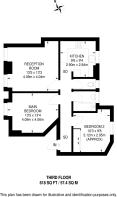 Floorplan area for info only, not for Â£/sq. ft valuation