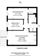 Floorplan area for info only, not for £/sq. ft valuation