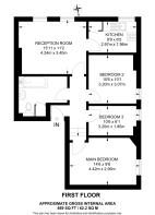 Floorplan area for info only, not for £/sq. ft valuation
