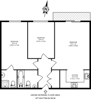 Floorplan area for info only, not for £/sq. ft valuation