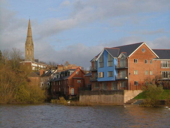 View from River Exe