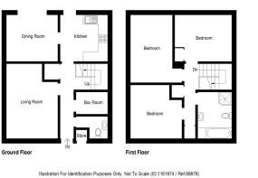 Completed Floor Plan, 14 Carn Gorm Terrace, Invern
