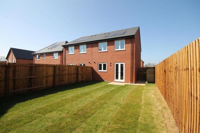 Rear garden