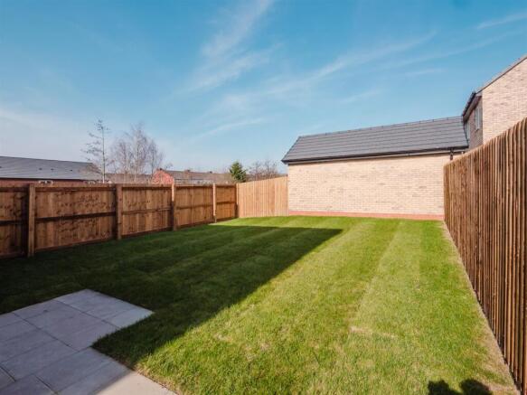 Rear garden