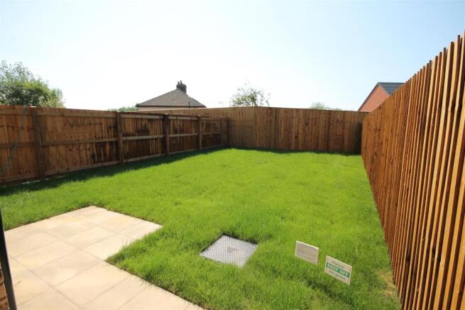 Rear garden