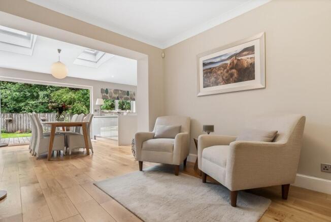 Kitchen/dining/family room