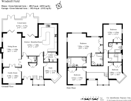 Floor Plan Ground Floor and First Floor