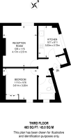 Floorplan area for info only, not for Â£/sq. ft valuation