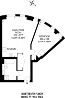 Floorplan area for info only, not for Â£/sq. ft valuation