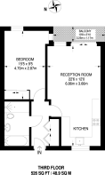 Floorplan area for info only, not for Â£/sq. ft valuation