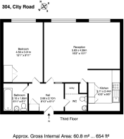 Floorplan area for info only, not for Â£/sq. ft valuation