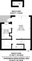 Floorplan area for info only, not for £/sq. ft valuation