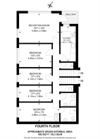 Floorplan area for info only, not for £/sq. ft valuation