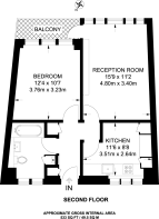 Floorplan area for info only, not for £/sq. ft valuation
