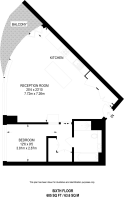 Floorplan area for info only, not for Â£/sq. ft valuation