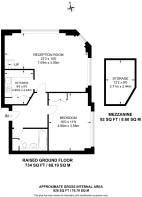 Floorplan area for info only, not for £/sq. ft valuation