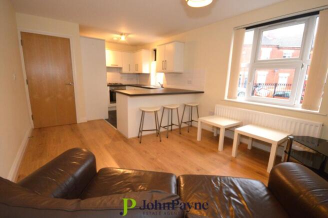 Living Into Kitchen